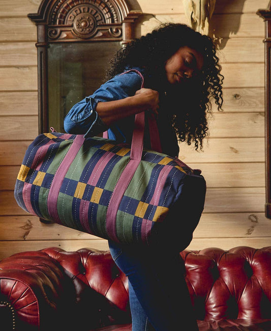 Duffel Bag ~ Lattice Canvas