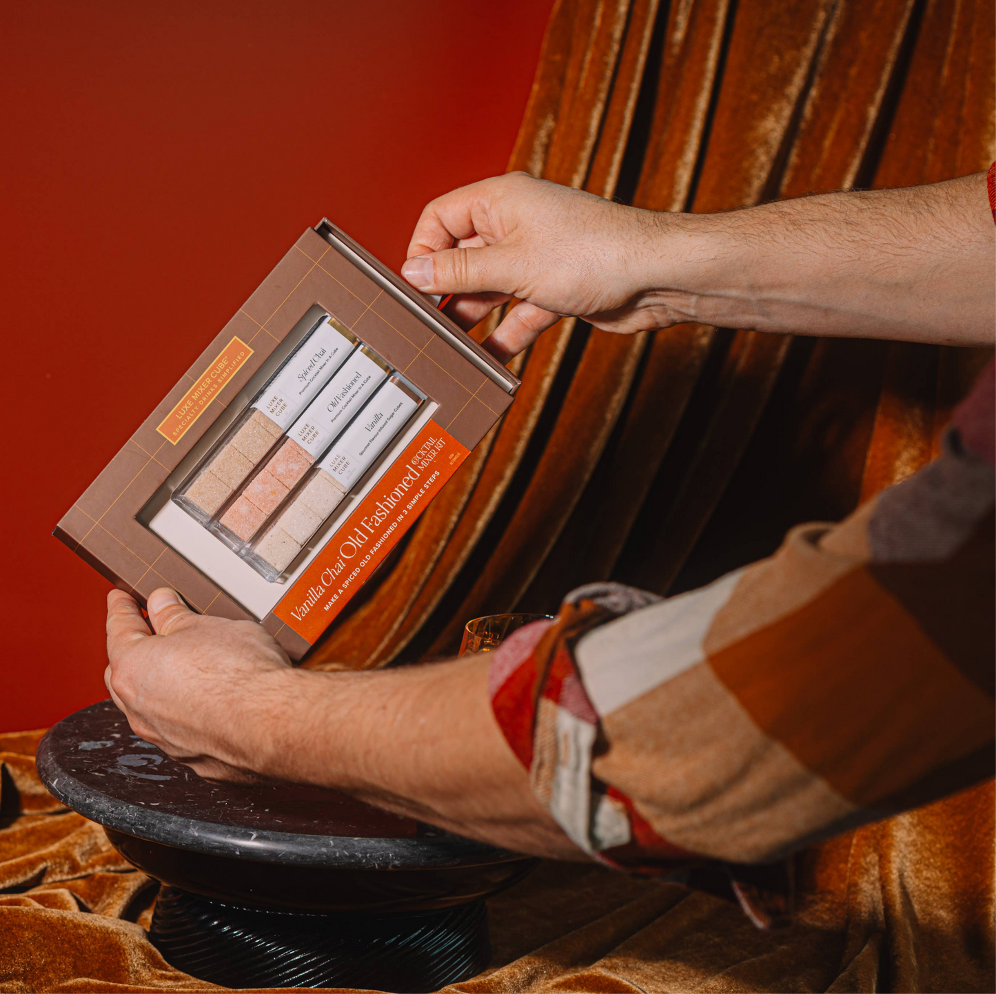 Cocktail Mixer Kit ~ Vanilla Chai Old Fashioned