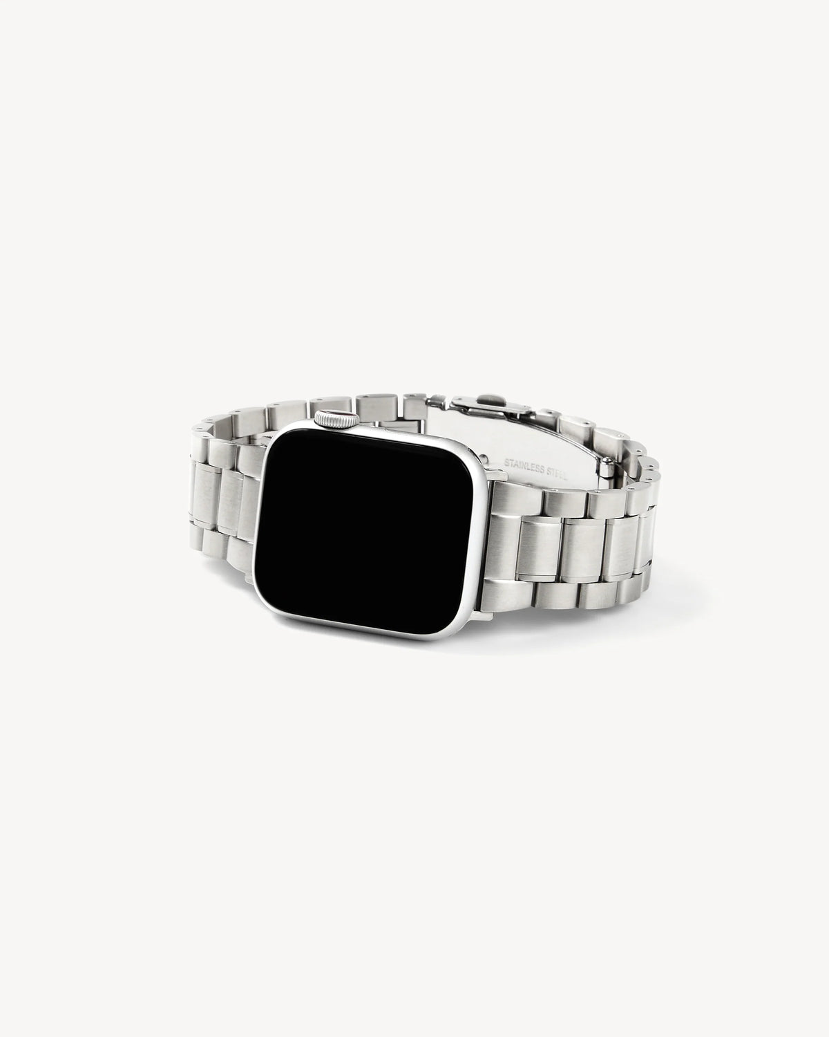 Boyfriend Apple Watch Band ~ Silver