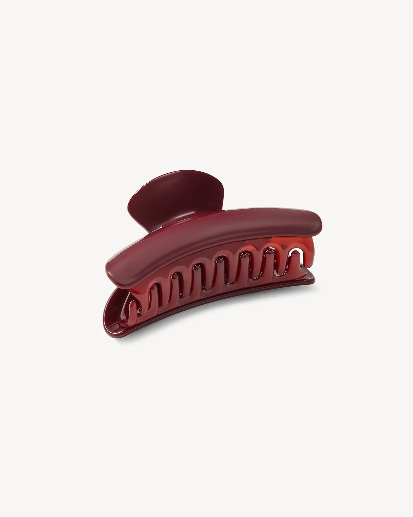 Hair Claw ~ Oxblood