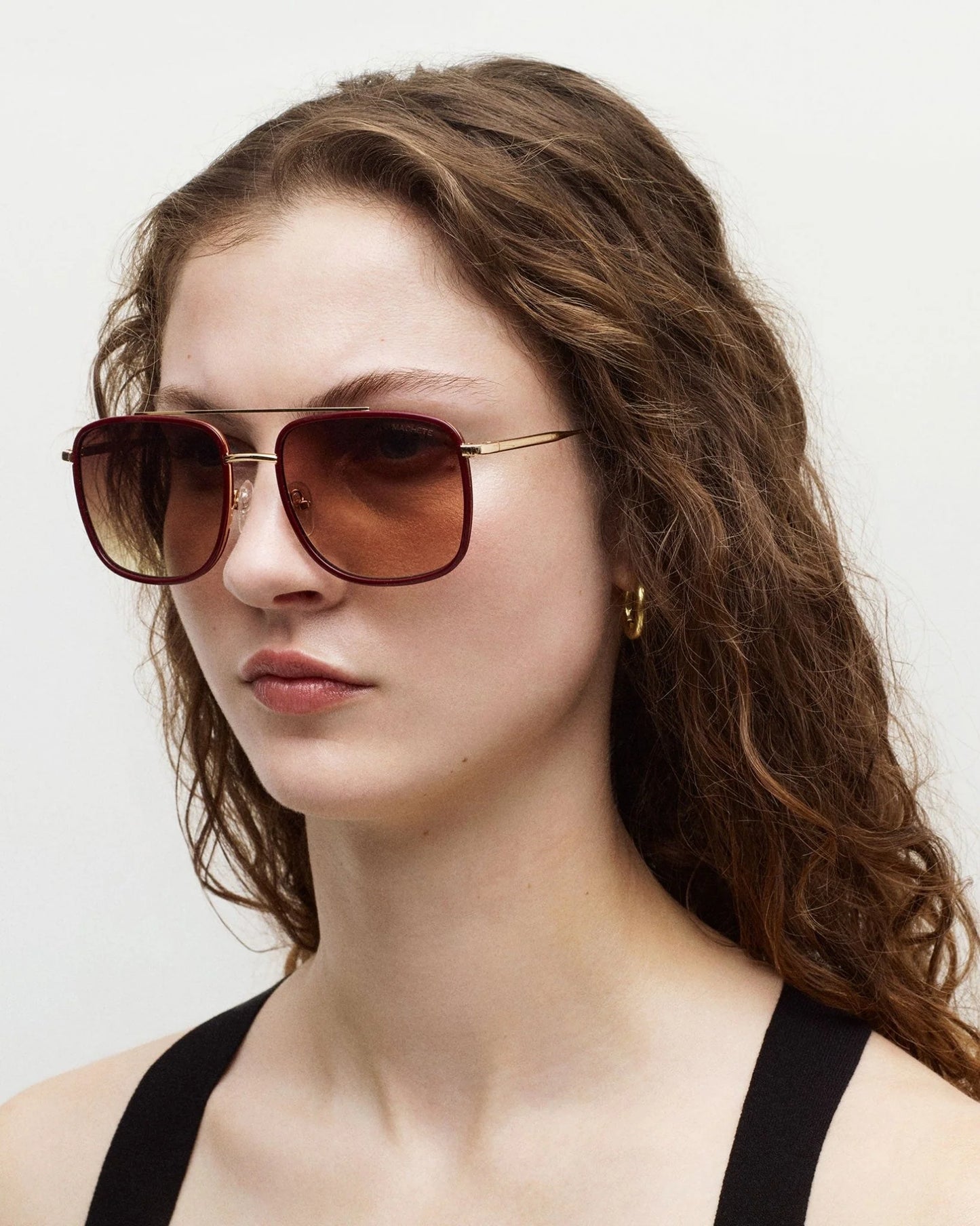 Amelia Sunglasses ~ Oxblood