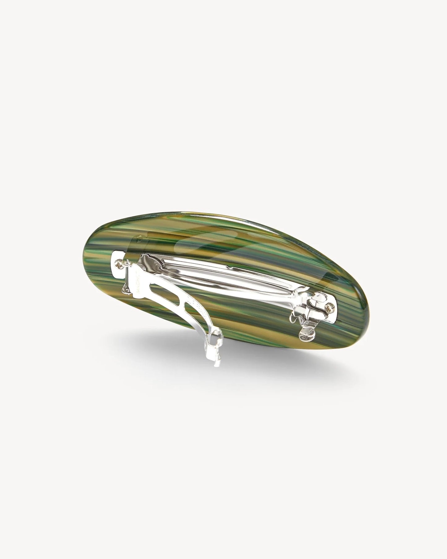 Jumbo Oval Barette ~ Meadow