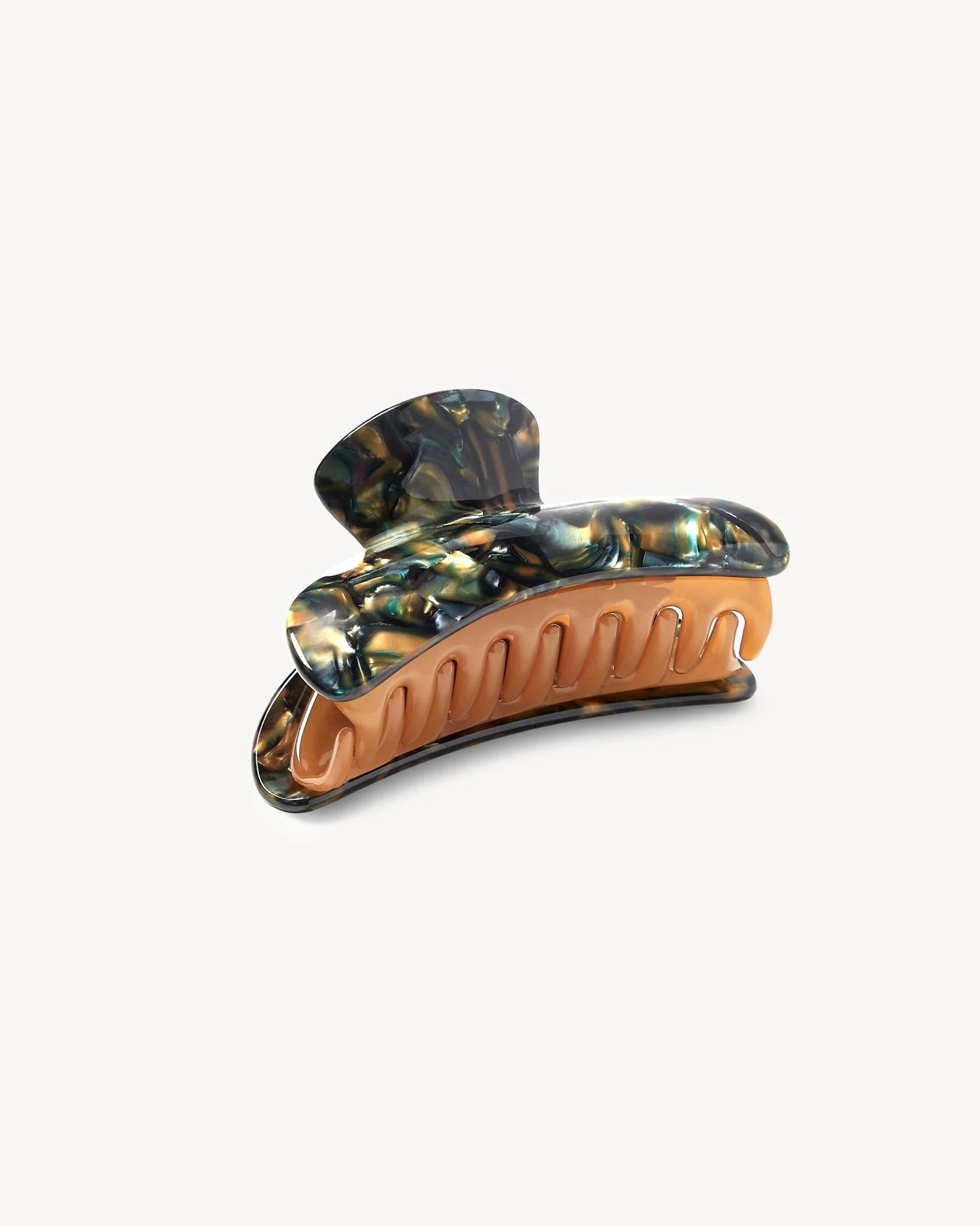Hair Claw ~ Green Tortoise