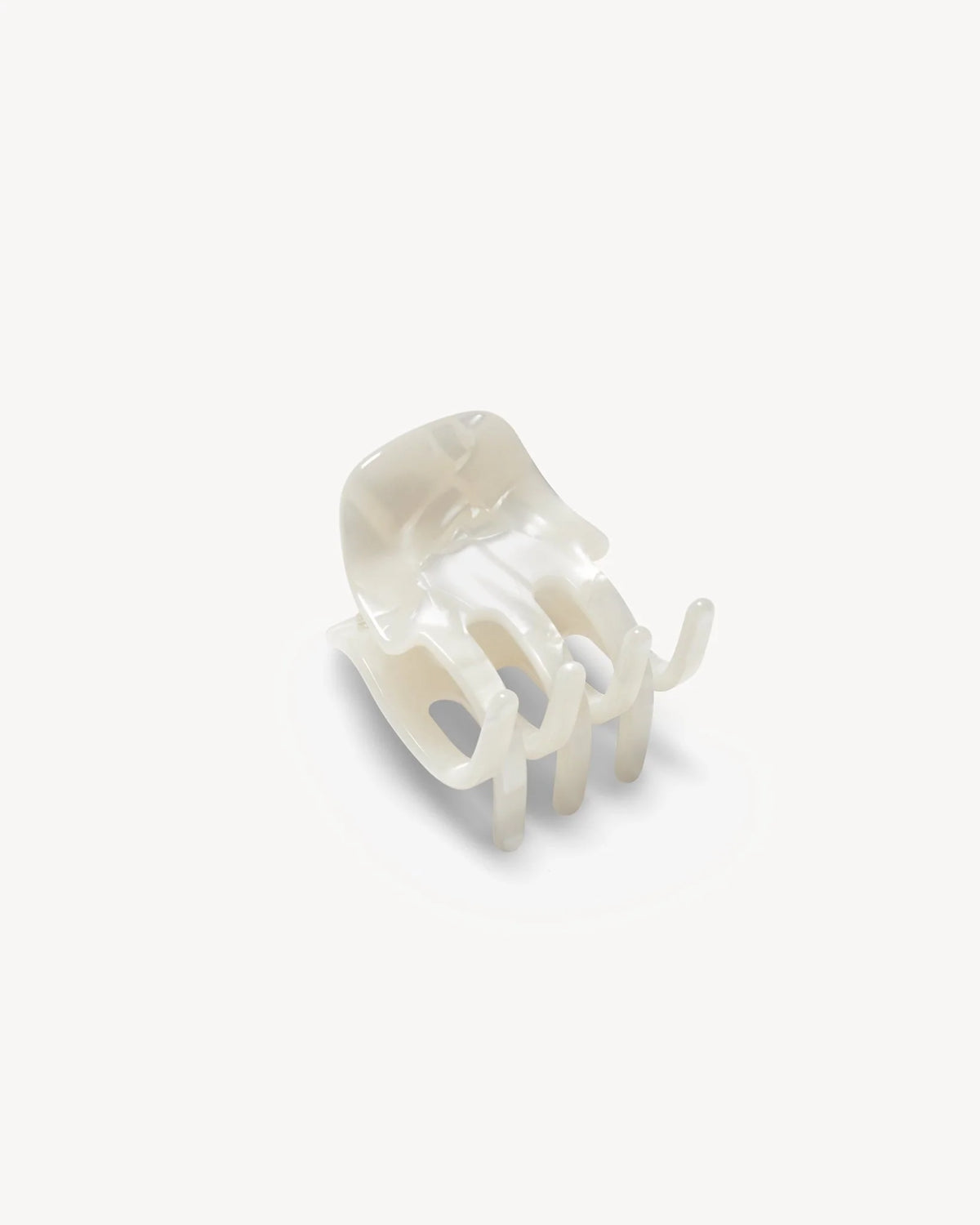Hair Claw ~ White Shell