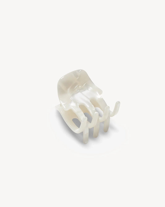 Hair Claw ~ White Shell