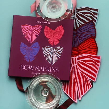 Cocktail Napkins ~ Bows