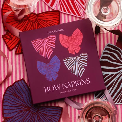 Cocktail Napkins ~ Bows