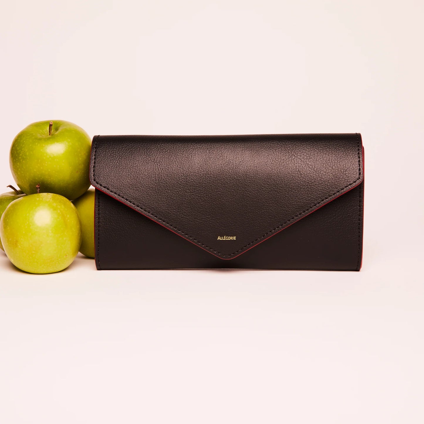 Apple Leather Clutch