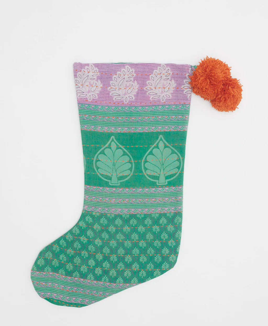 Kantha Holiday Stocking (Various Patterns)