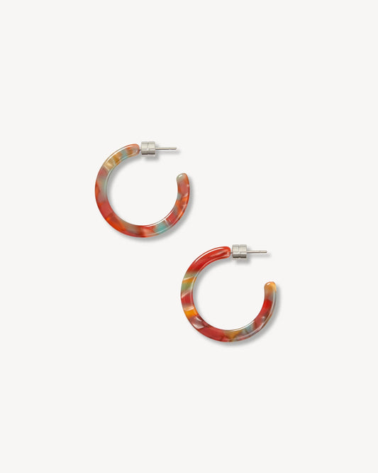 Mini Hoops ~ Mulberry
