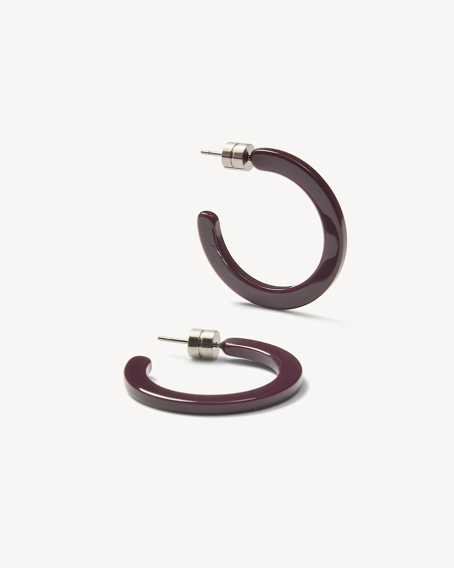 Mini Hoops ~ Royal Peony