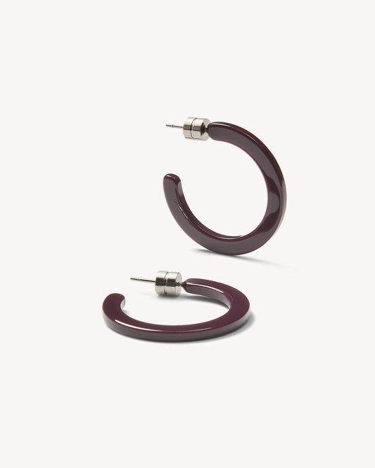 Mini Hoops ~ Royal Peony