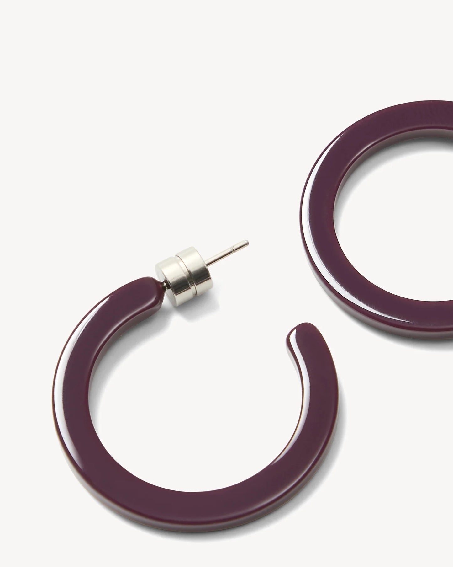 Mini Hoops ~ Royal Peony