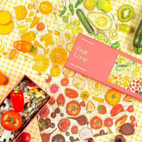 Puzzle (100 Piece) ~ Fruit Loop
