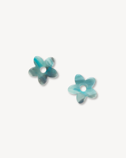 Earring Charm (Petite Flower) ~ Jadeite