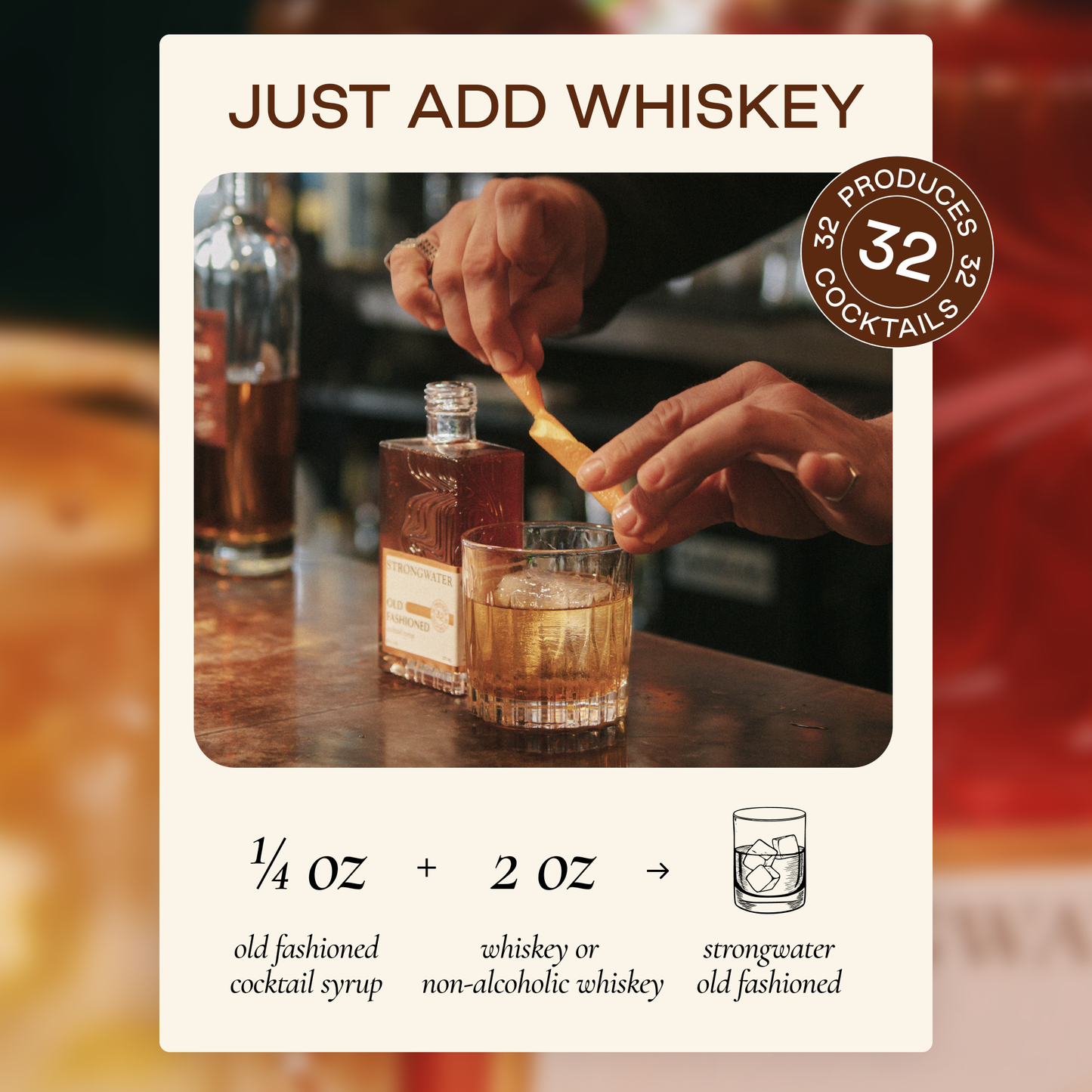 Old Fashioned Cocktail Syrup