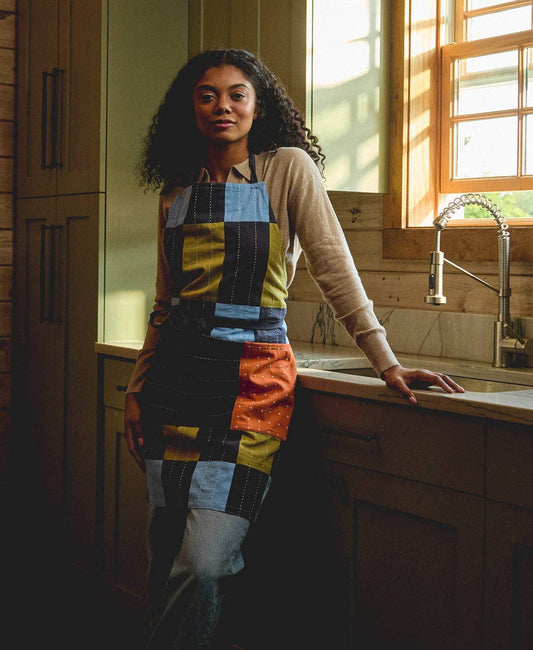 Bib Apron - Dusk Blue