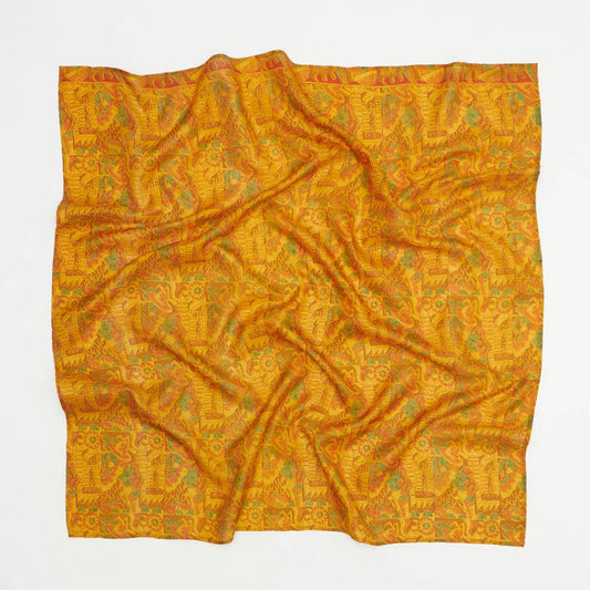 Vintage Silk Square ~ Sunny Days