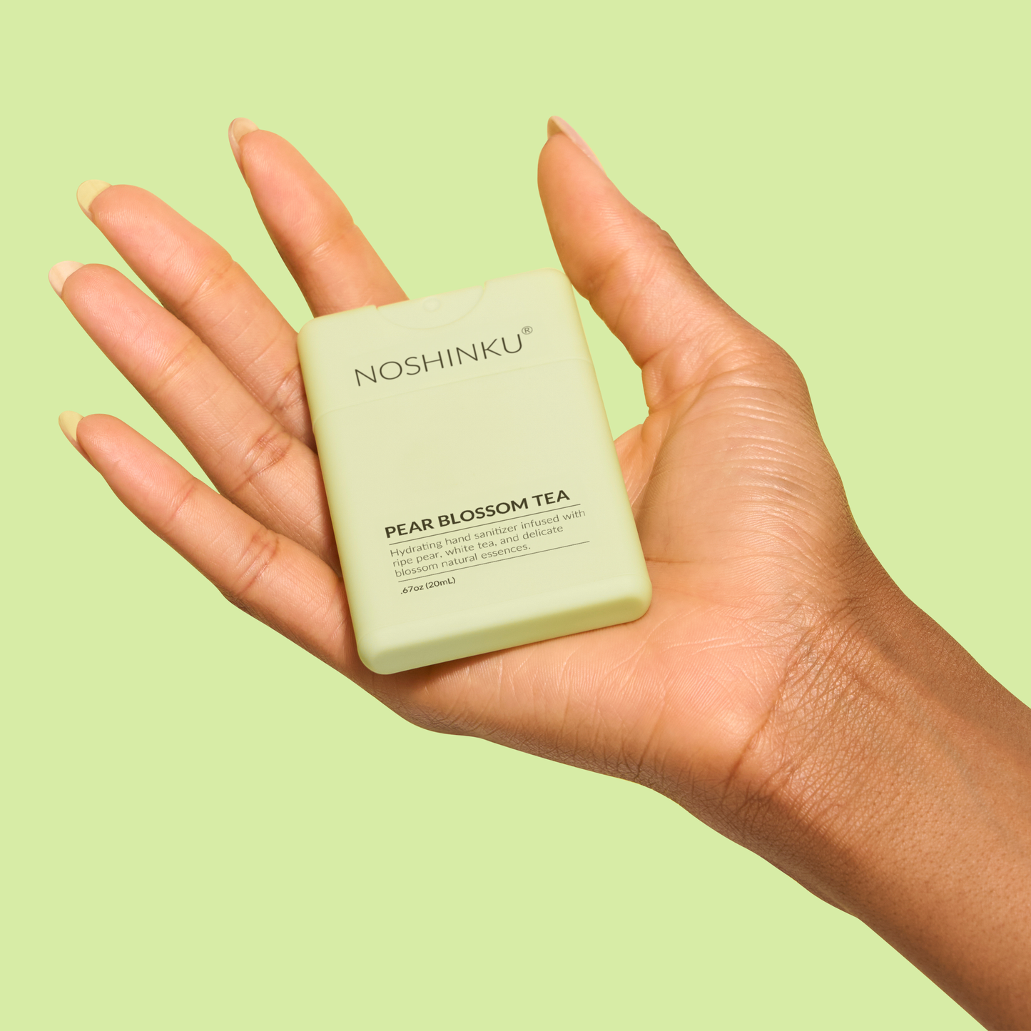 Refillable Pocket Sanitizer ~ Pear Blossom Tea