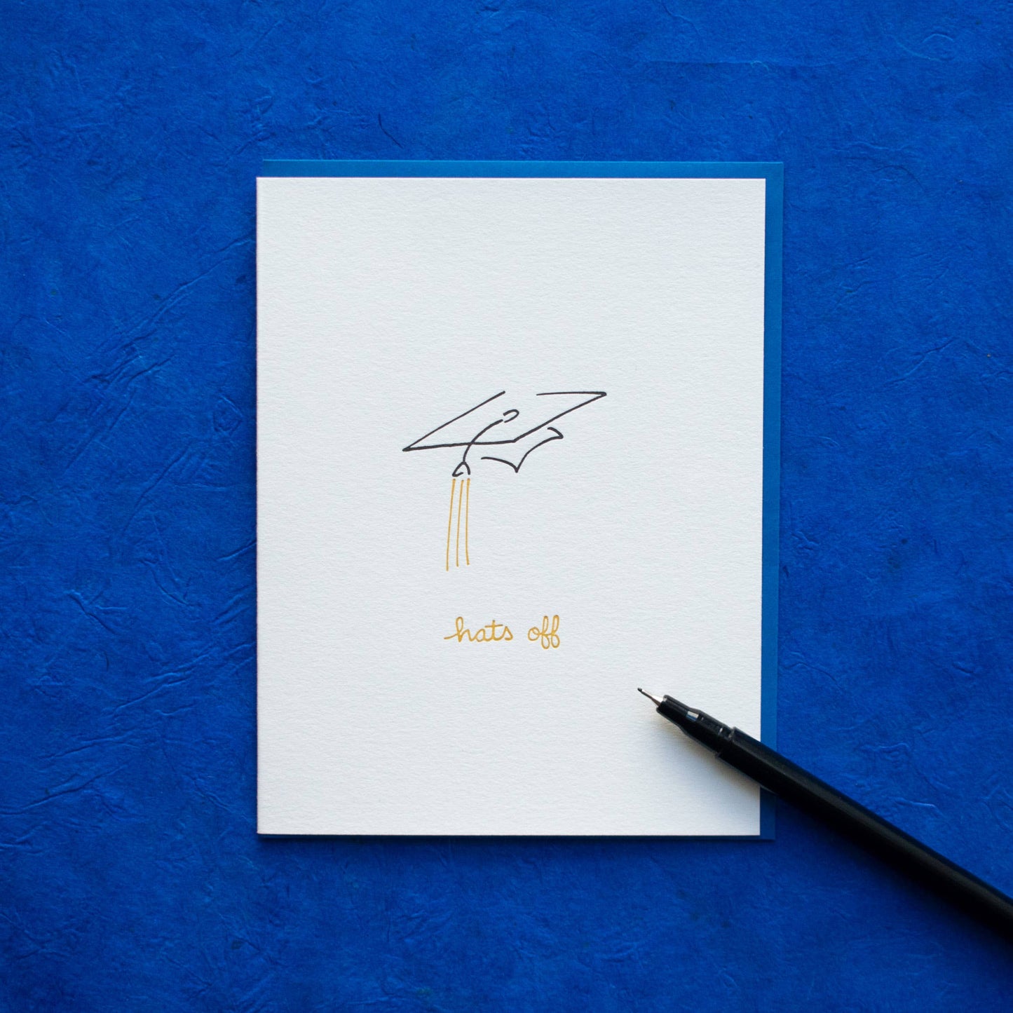 Graduation Greeting Card ~ Hats Off
