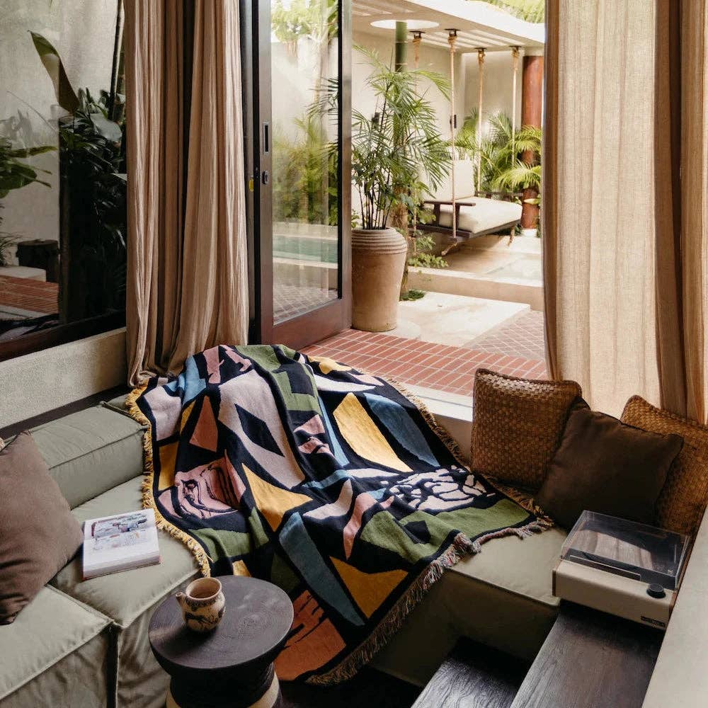 Throw Blanket ~ Maribou