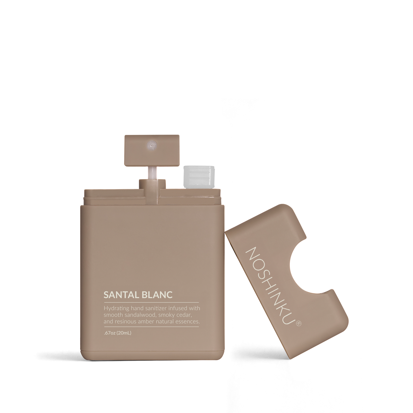 Refillable Pocket Sanitizer ~ Santal Blanc