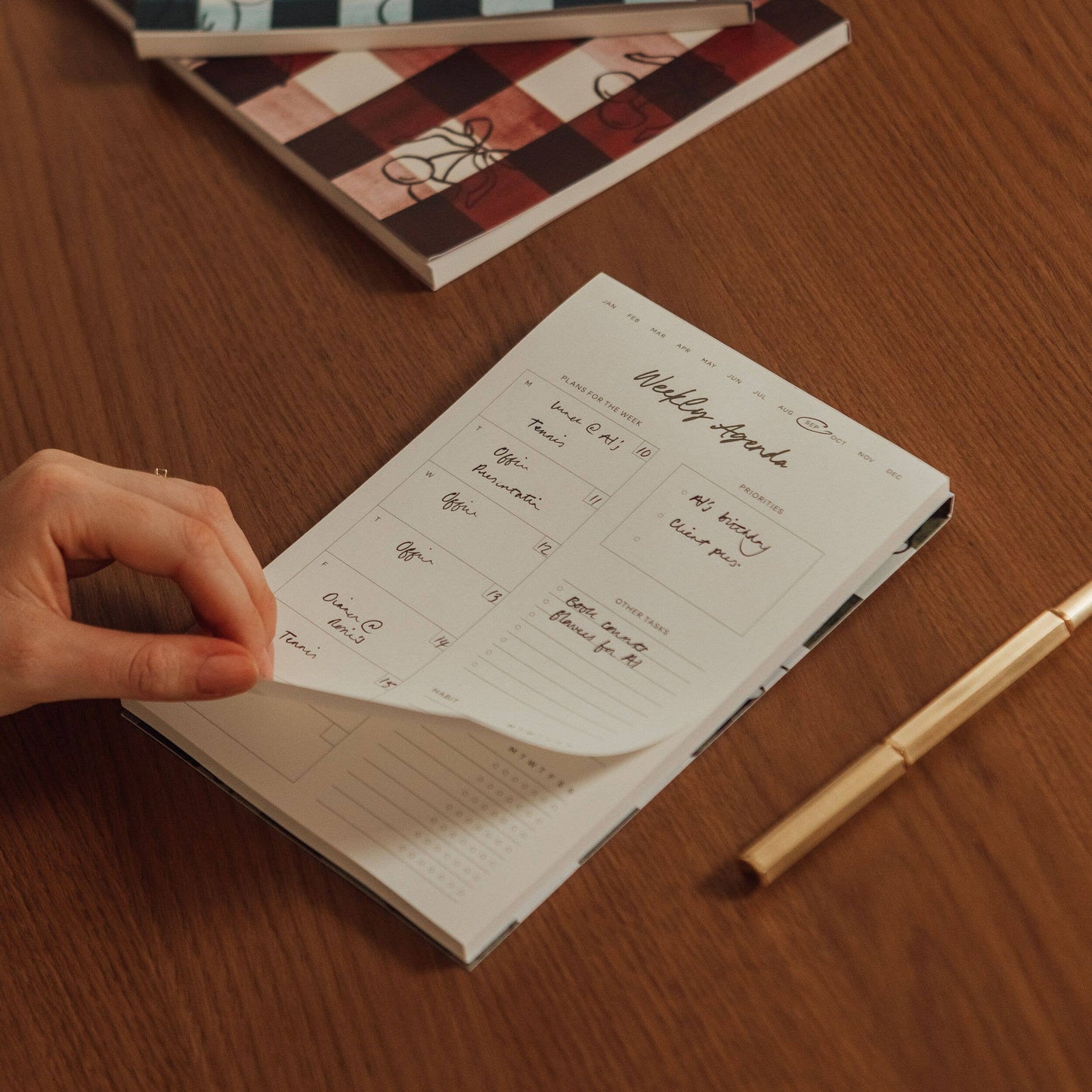 Weekly Productivity Planning Pad ~ Picnic
