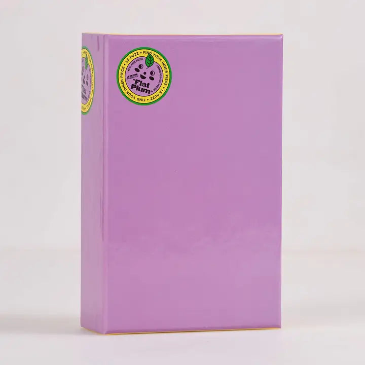 Round Puzzle (81 Pieces) ~ Flat Plum