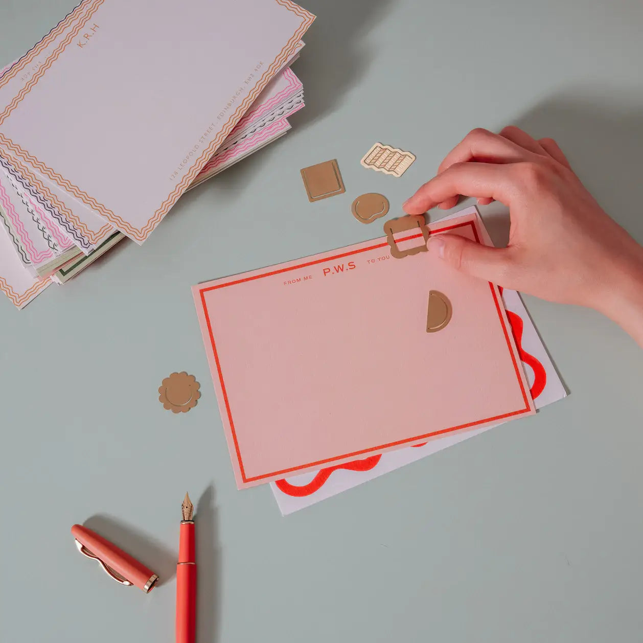 Metal Index Tabs ~ Curious Shapes
