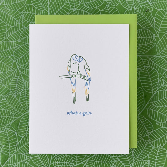 Romantic Greeting Card ~ What a Pair