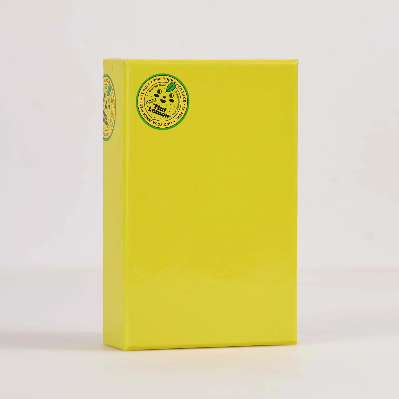 Round Puzzle (81 Pieces) ~ Flat Lemon