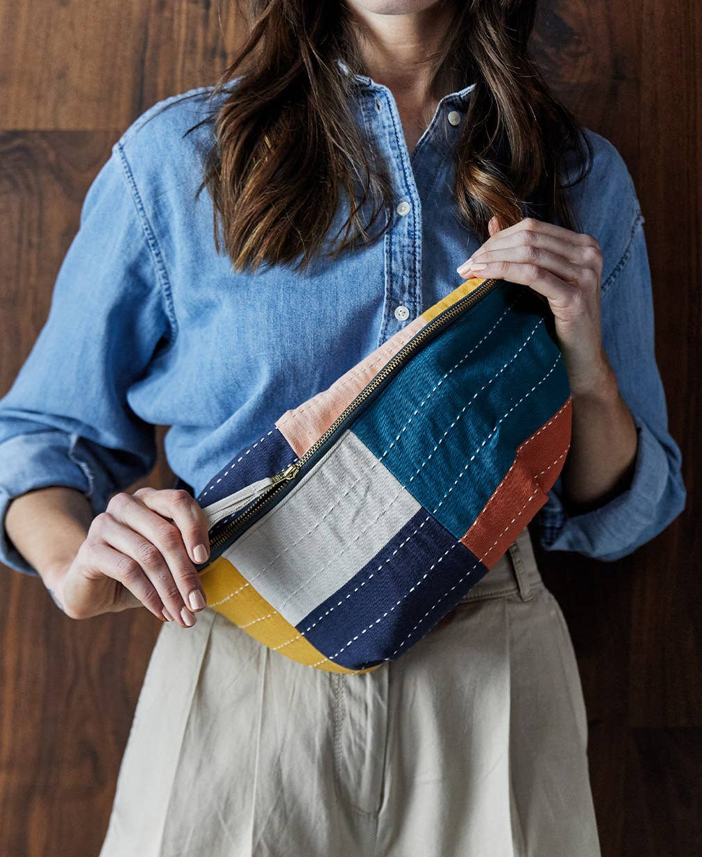 Checkered Sling Bag ~ Mosaic