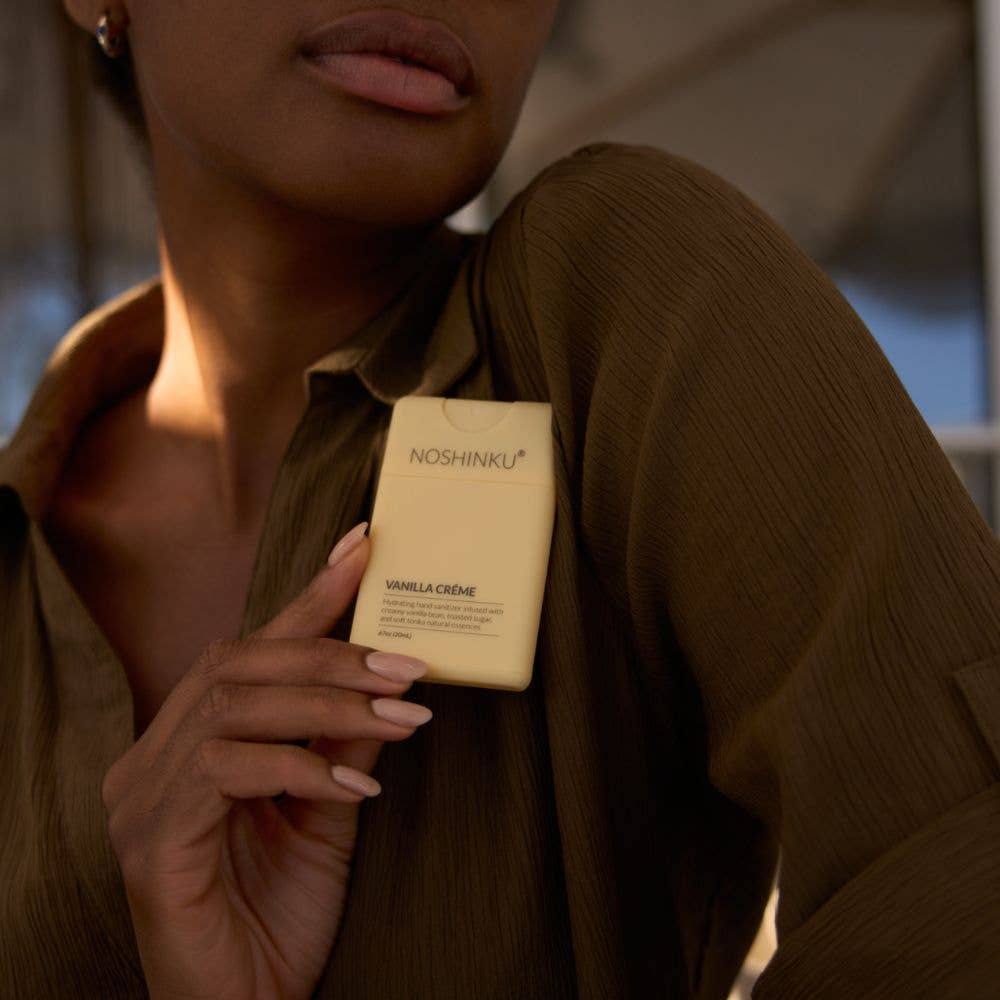 Refillable Pocket Sanitizer ~ Vanilla Créme