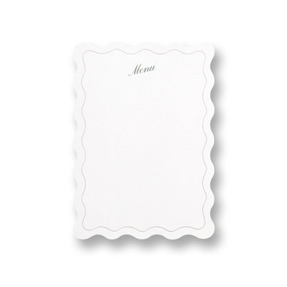 Menu Cards Set of 20 ~ Fruits & Coupes