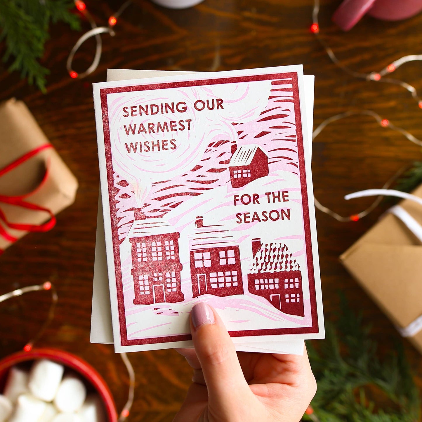 Holiday Greeting Card ~ Warmest Wishes