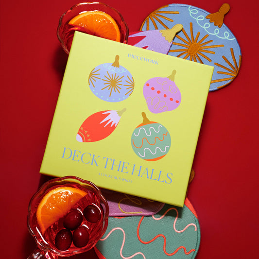Cocktail Napkins ~ Deck the Halls