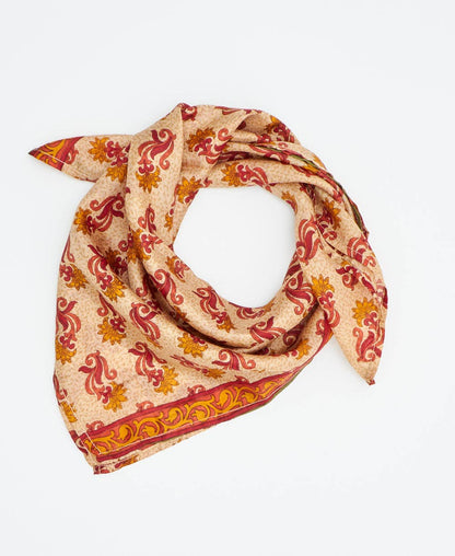 Vintage Silk Bandana ~ Sun of a Kind