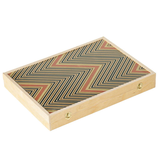 Tabletop Backgammon Set ~ Marion Tan