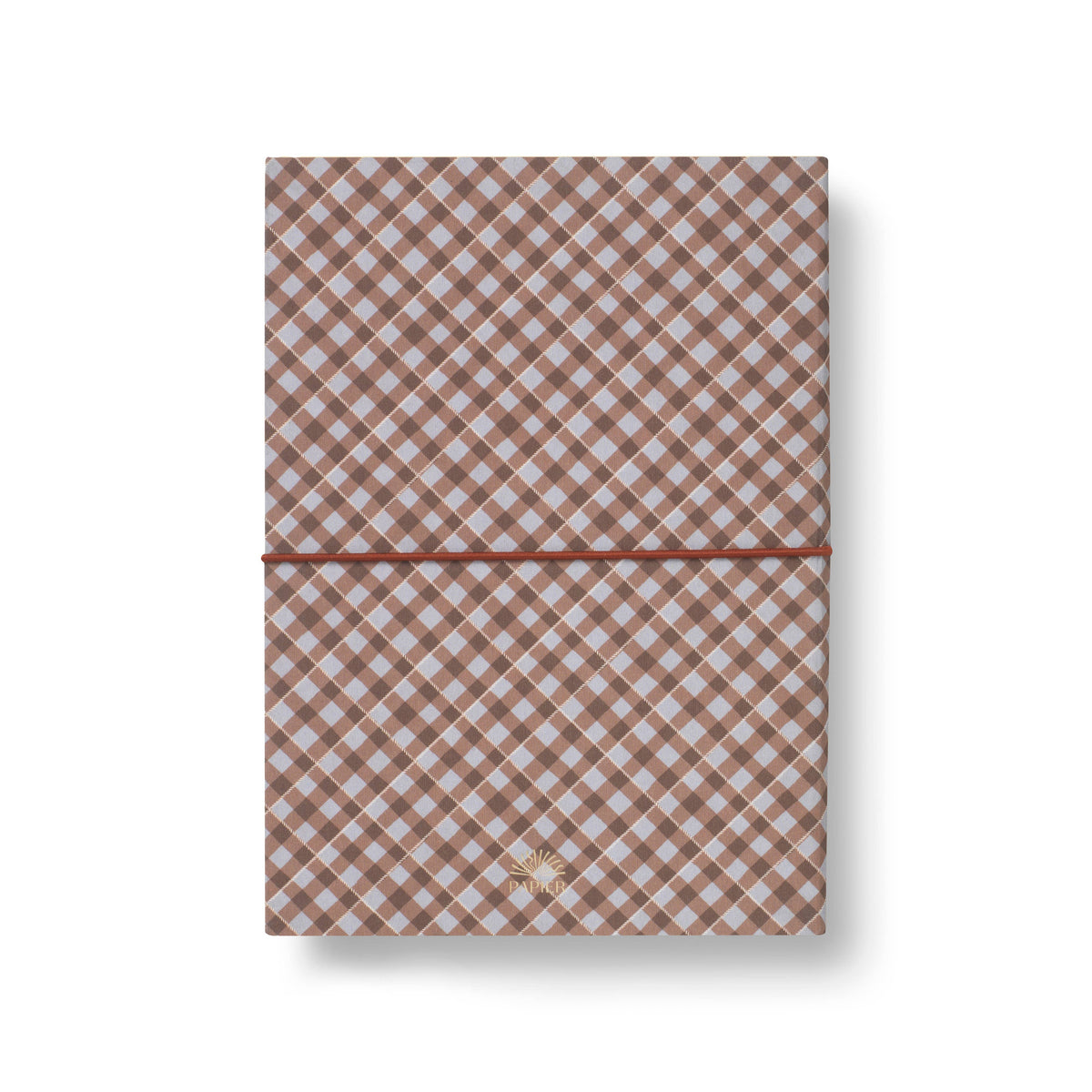 Softcover Lined Notebook ~ Petals & Plaid
