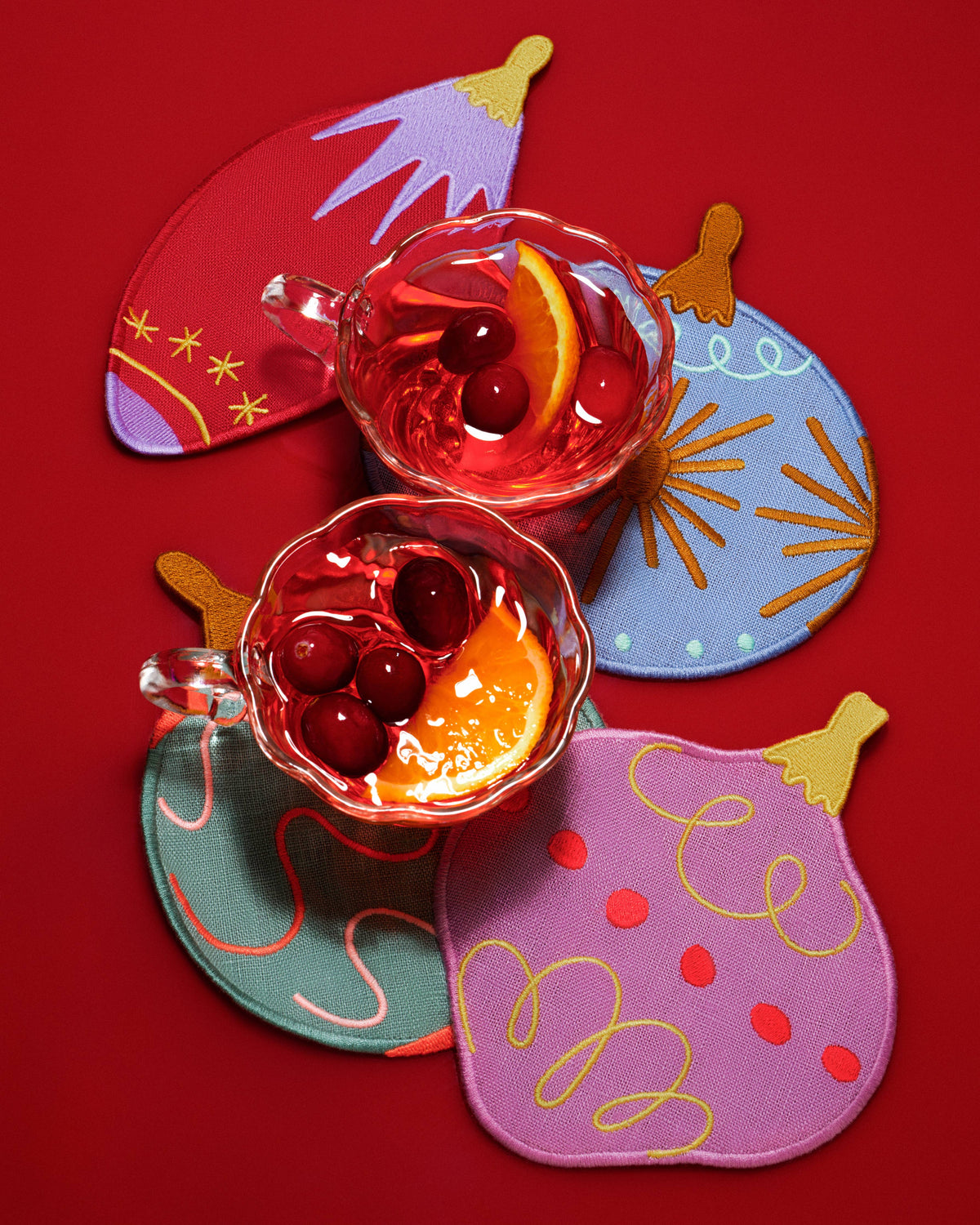 Cocktail Napkins ~ Deck the Halls