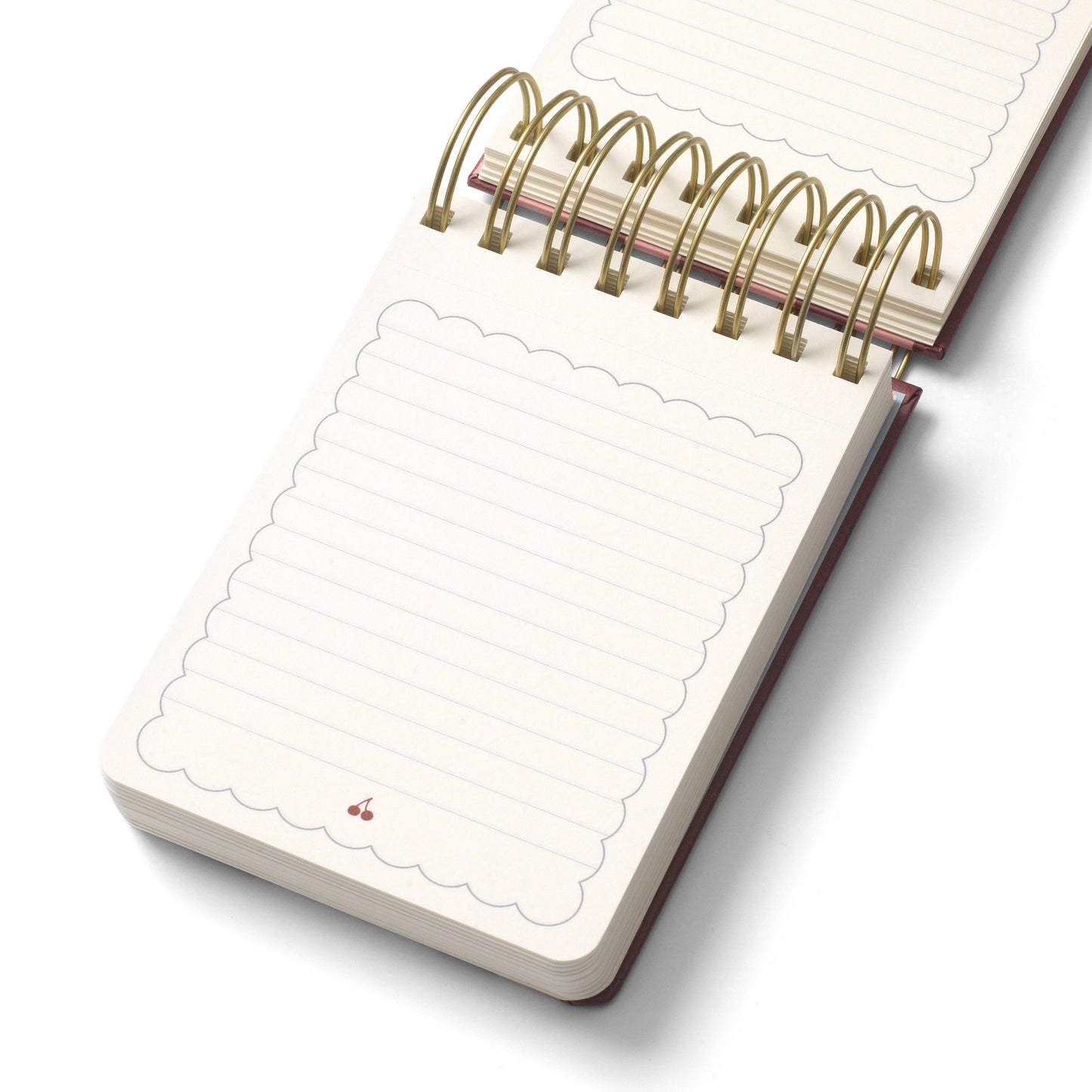 Chunky Spiral Notepad ~ Very Cherry