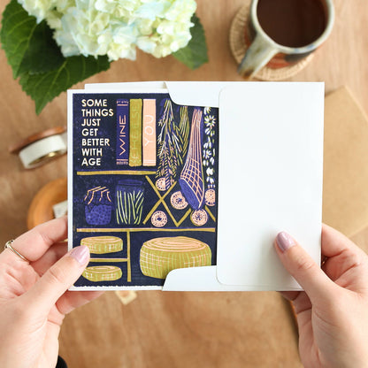 Birthday Greeting Card ~ Aging Well