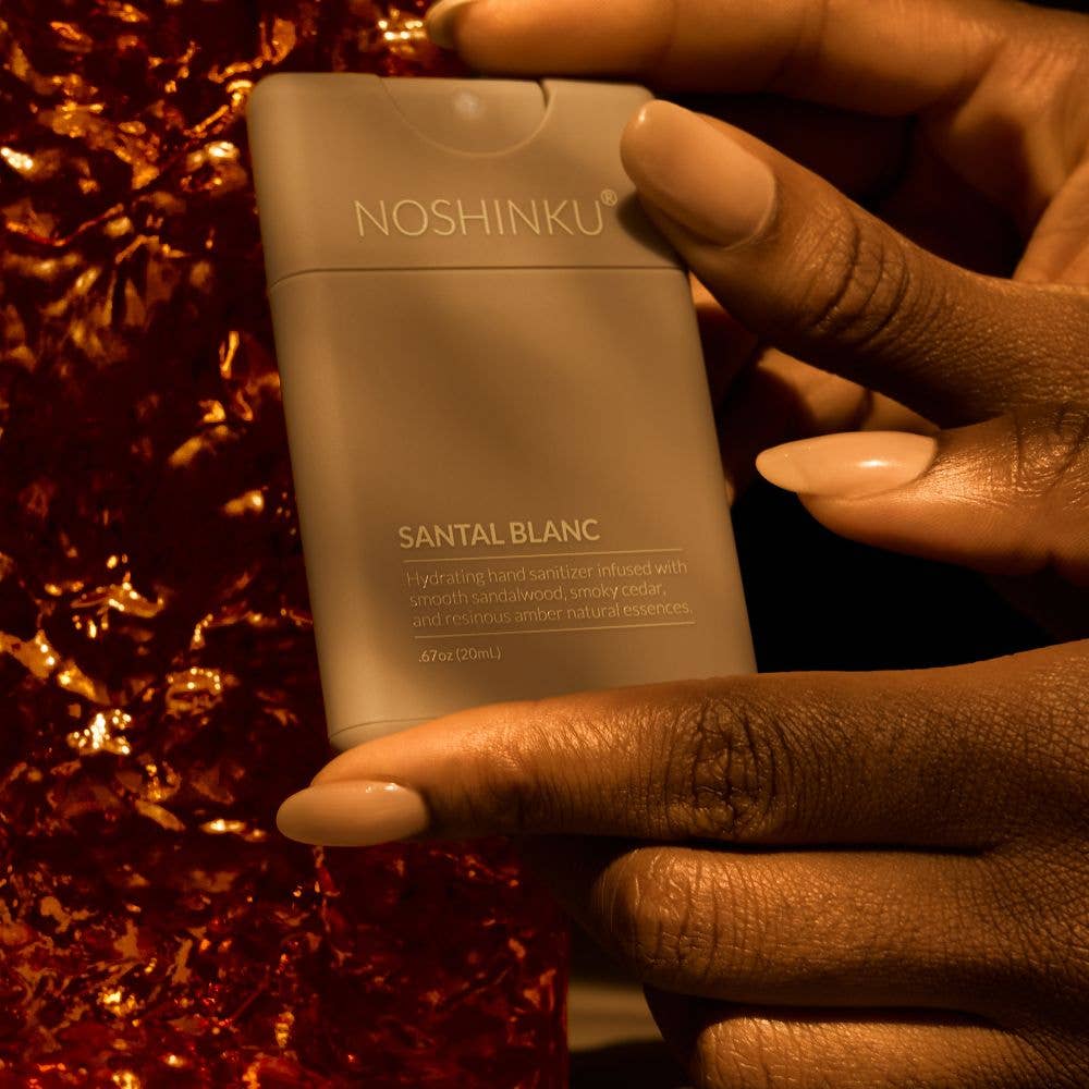 Refillable Pocket Sanitizer ~ Santal Blanc