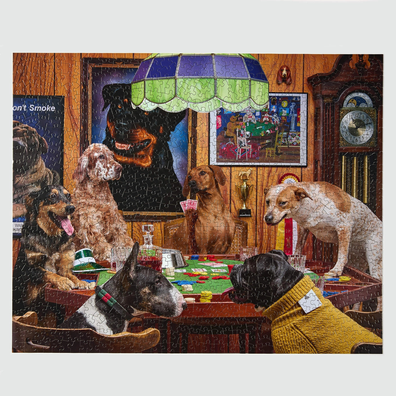 Puzzle (1000 Pieces) ~ Poker Dogs