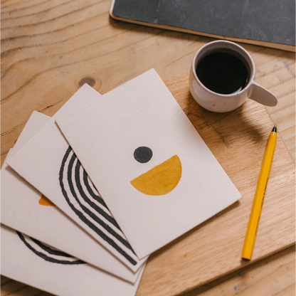 Stationery Block Printing Set ~ Abstract