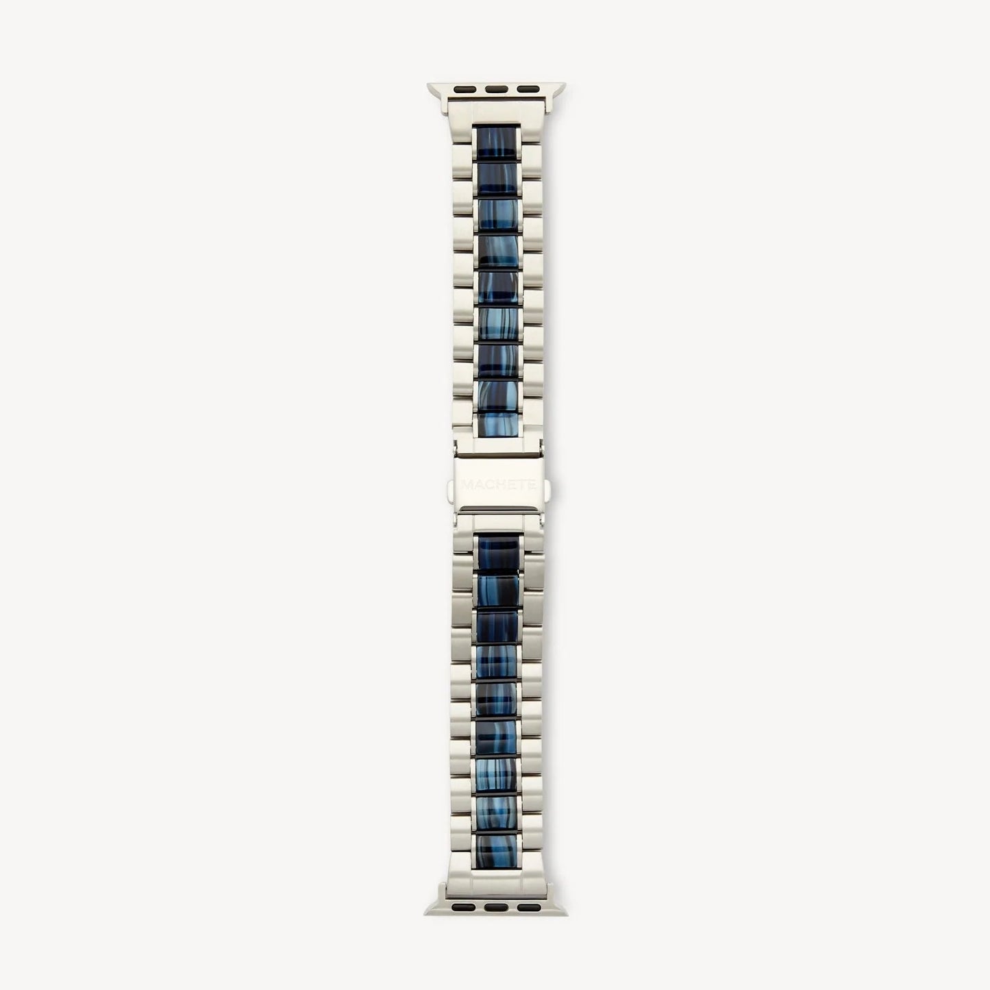 Boyfriend Apple Watch Band ~ Indigo Silver