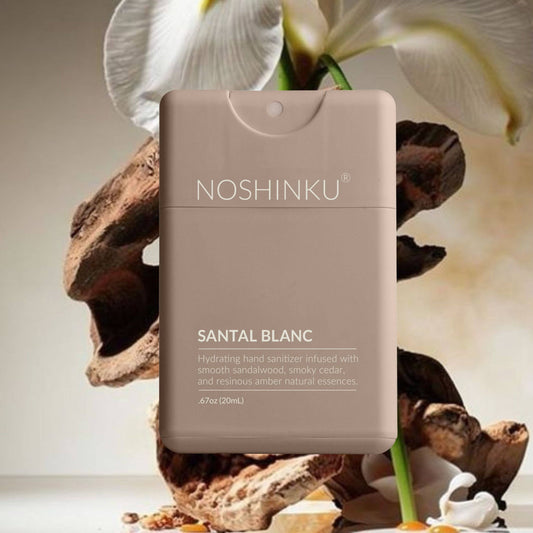 Refillable Pocket Sanitizer ~ Santal Blanc