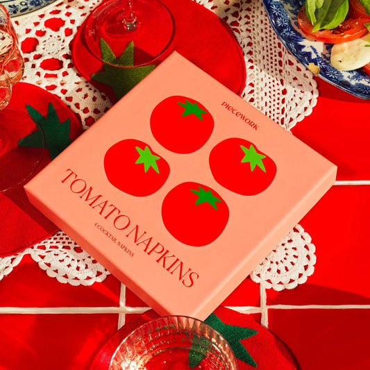 Cocktail Napkins ~ Tomato