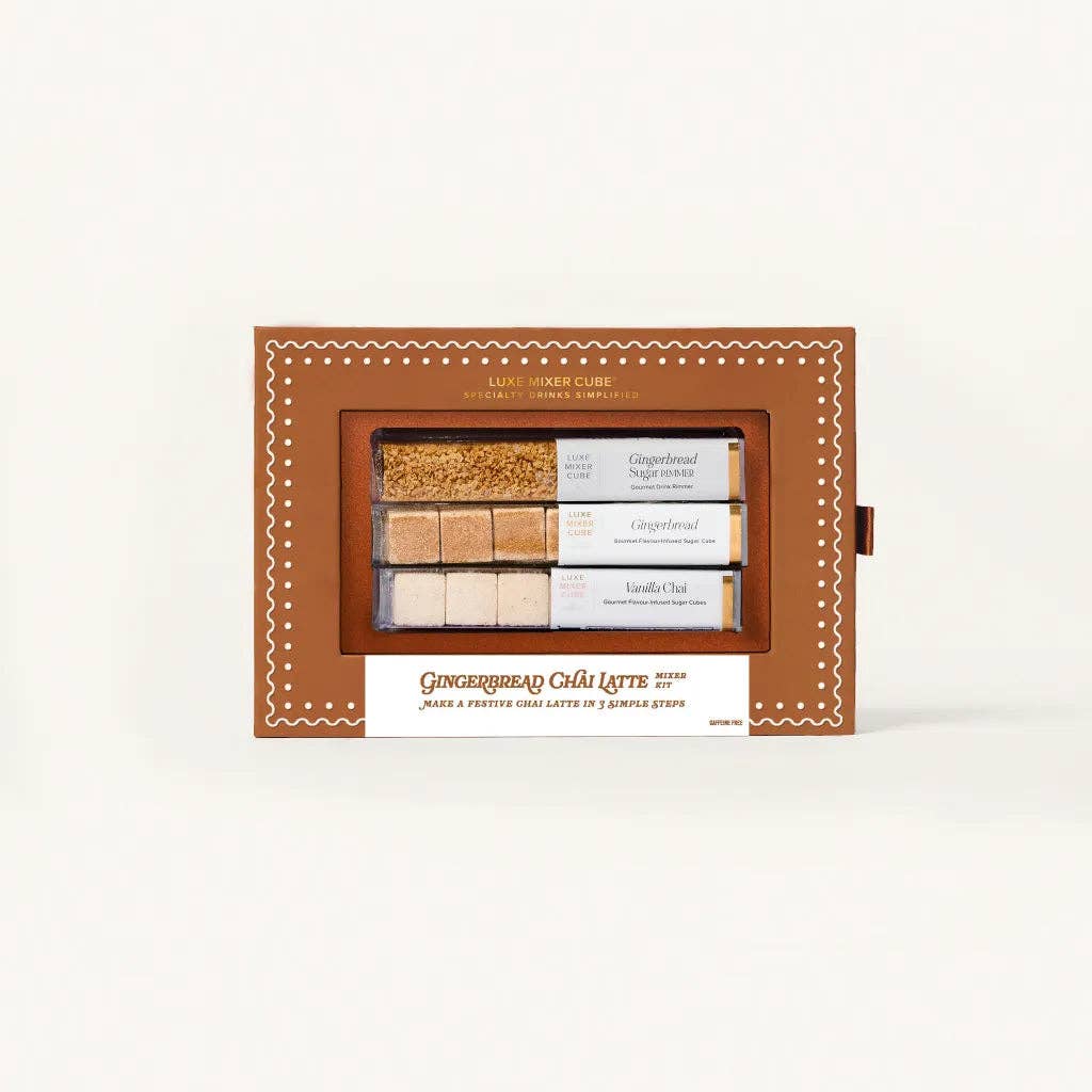 Mixology Cube Set ~ Gingerbread Chai Latte