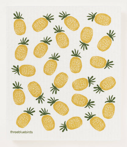 Swedish Dishcloth ~ Pineapples